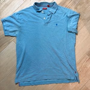 Izod light blue polo - large